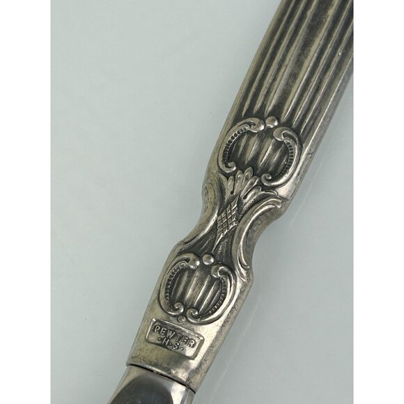 OSLO Pewter Made in Norway Pie Server Serving Utensil Kitchen Tool - Picture 9 of 13